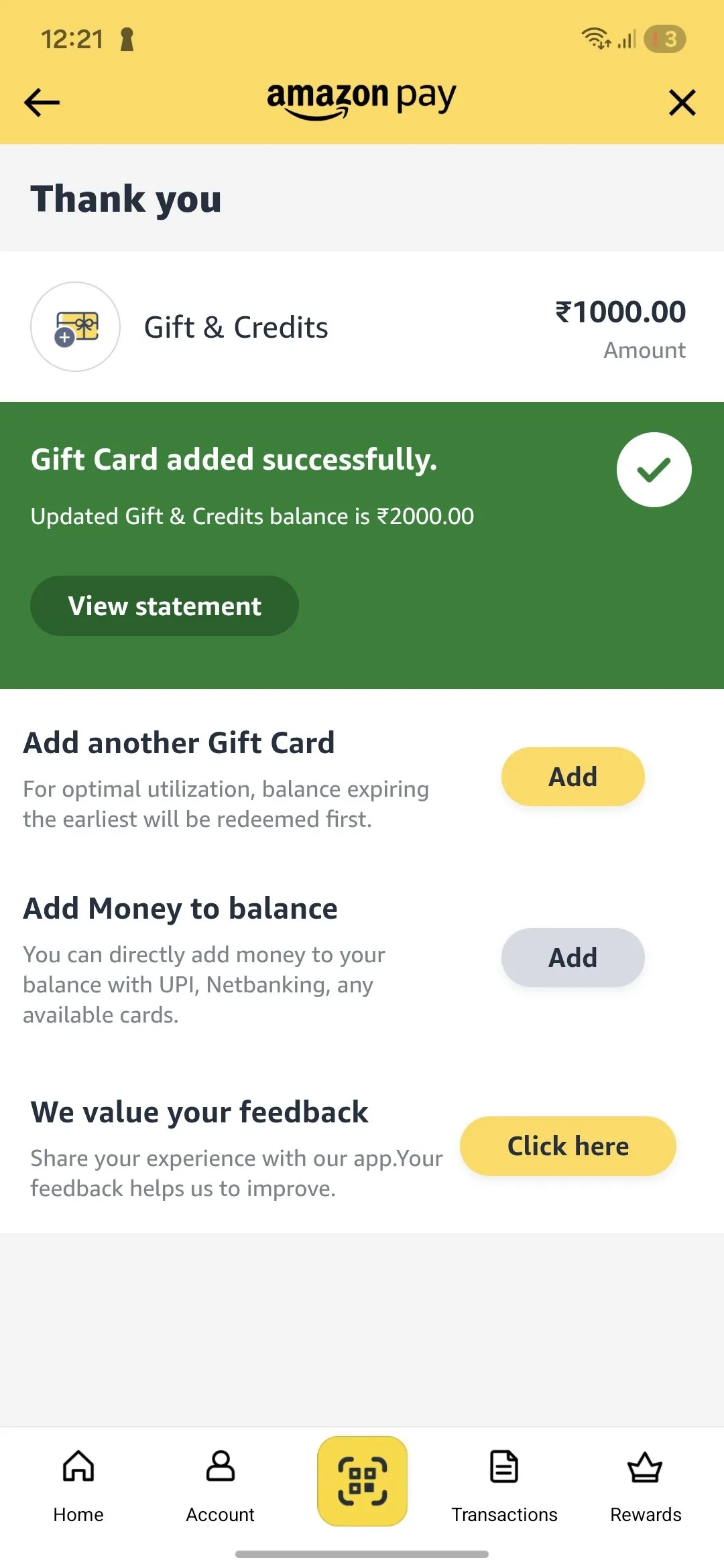 sunday offer ep 20 cashback payment proof withdrawal