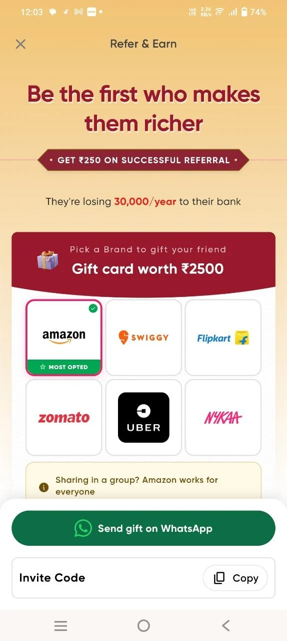 Multipl Refer and Earn Dashboard 2026
